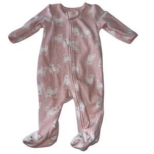 Carter's Pink Cat Print Kids Matching Set